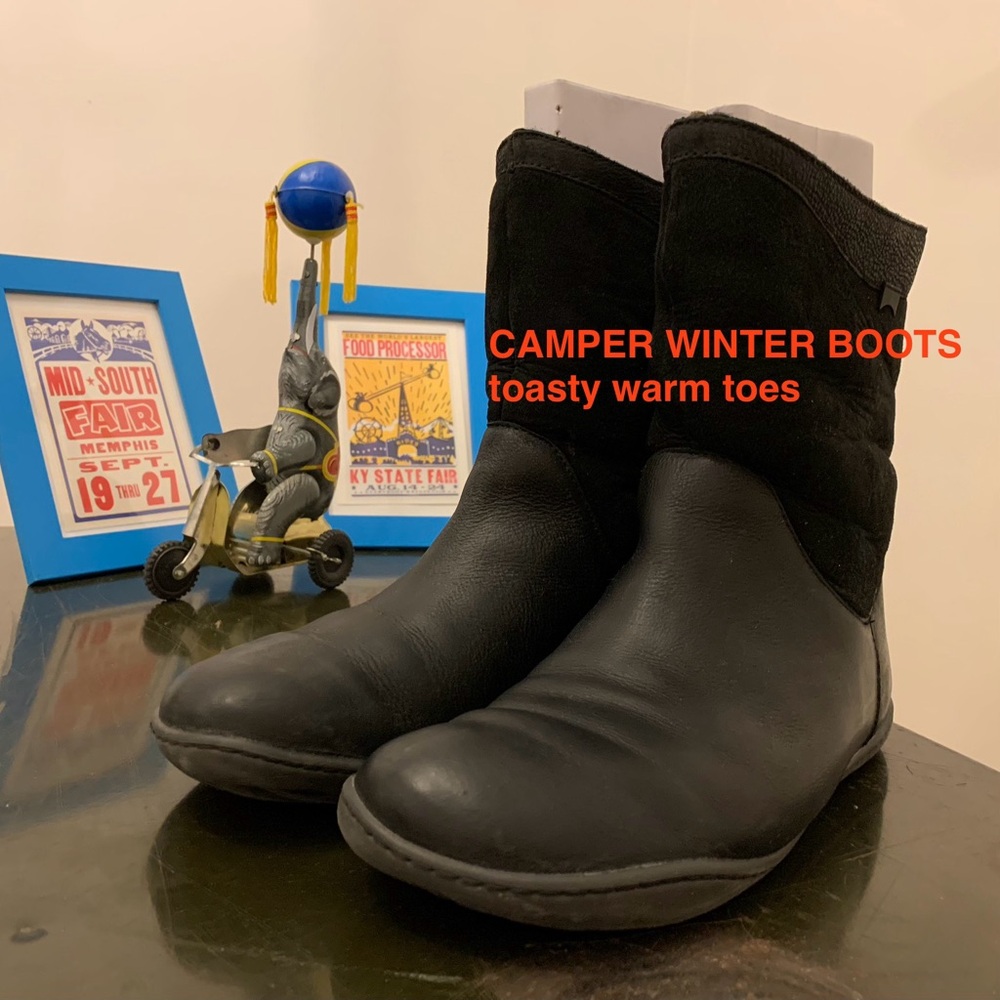 ⭐️NEW PRICE⭐️CAMPER Winter Pull On Boots  EUR 40/US 9
